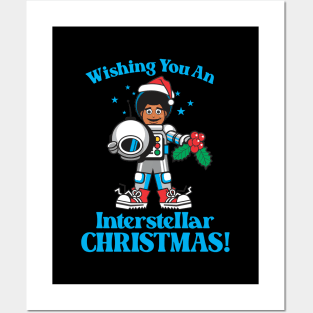 Wishing You An Interstellar Christmas - Holiday Posters and Art